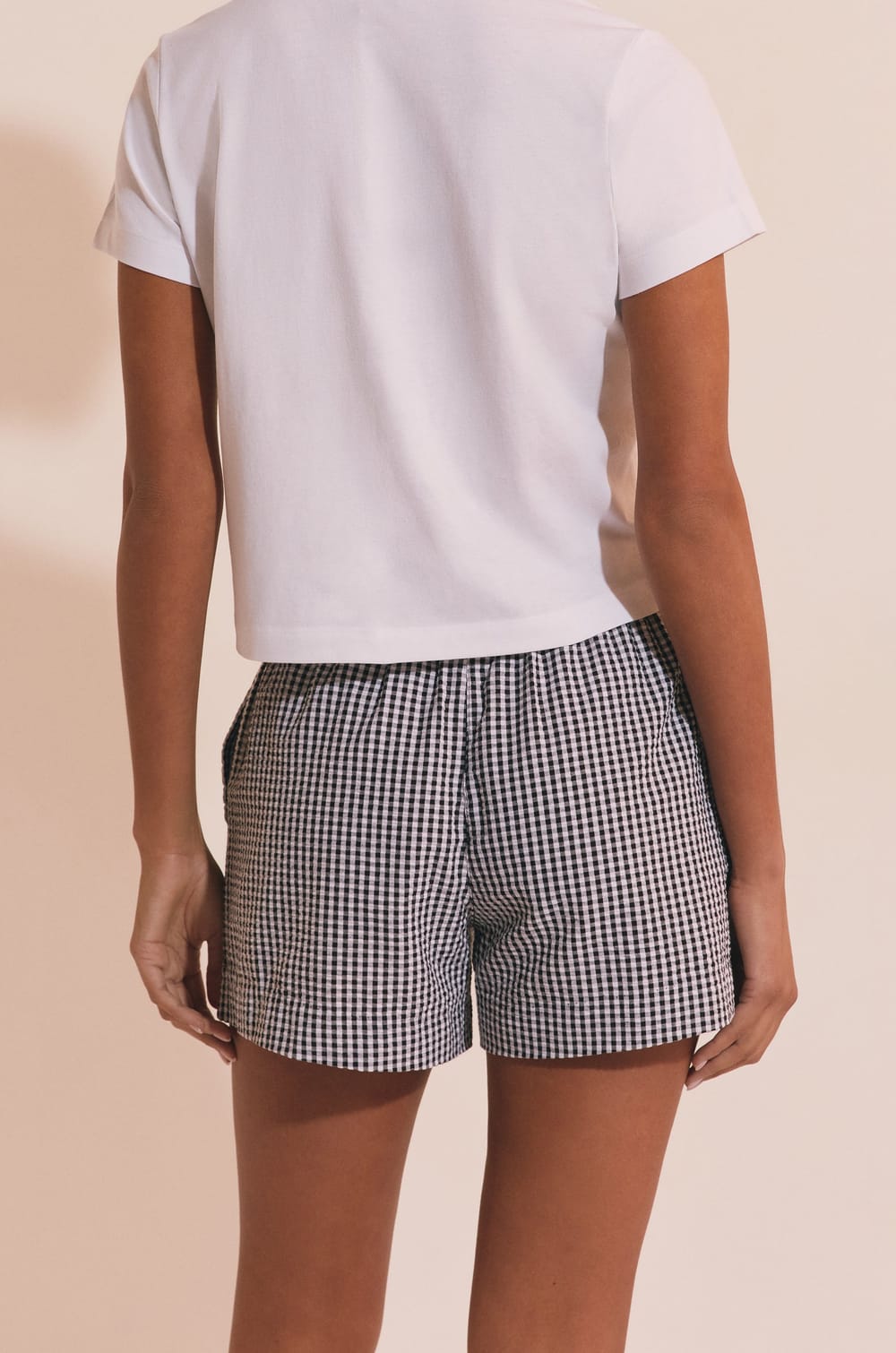 Short de pyjama &agrave; carreaux;${refinementColor}