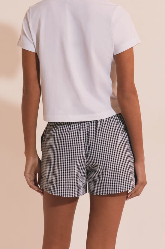 Short de pyjama &agrave; carreaux;${refinementColor}