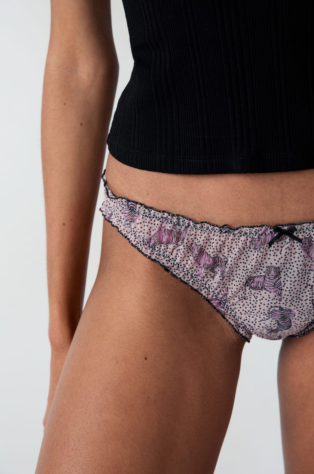 Culotte bloomer imprimée;${refinementColor}