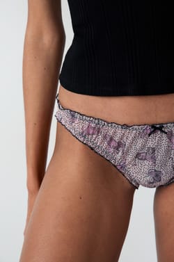 Culotte bloomer imprimée;${refinementColor}