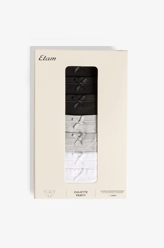 Multipack of 7 Cotton Briefs;${refinementColor}