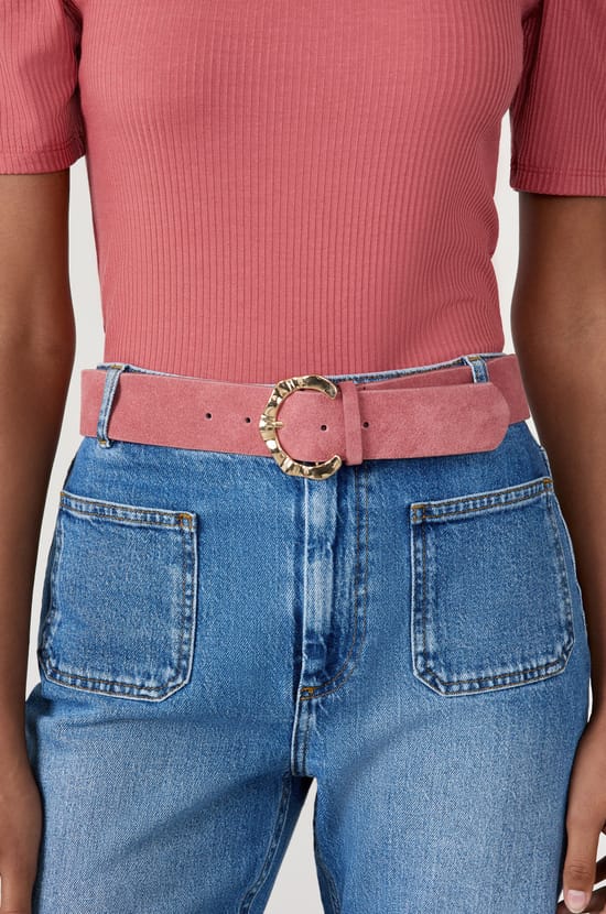Ceinture en cuir;${refinementColor}