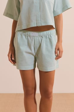 Pyjama Shorts with Cotton;${refinementColor}