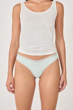 V-shape microfibre tanga;${refinementColor}