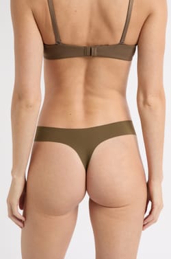 Microfibre Thong;${refinementColor}