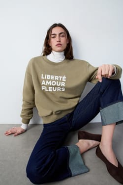 Sudadera estampada "Liberty Love Flowers";${refinementColor}