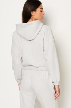 Cotton Hooded Pyjama Sweatshirt;${refinementColor}