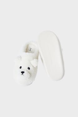 Bear Mule Slippers;${refinementColor}