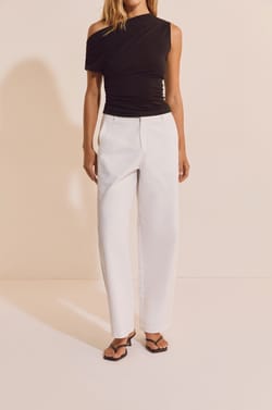 Pantalon avec coton;${refinementColor}