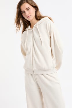 Hooded Jacket with Cotton;${refinementColor}