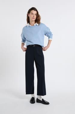 Cropped Trousers;${refinementColor}