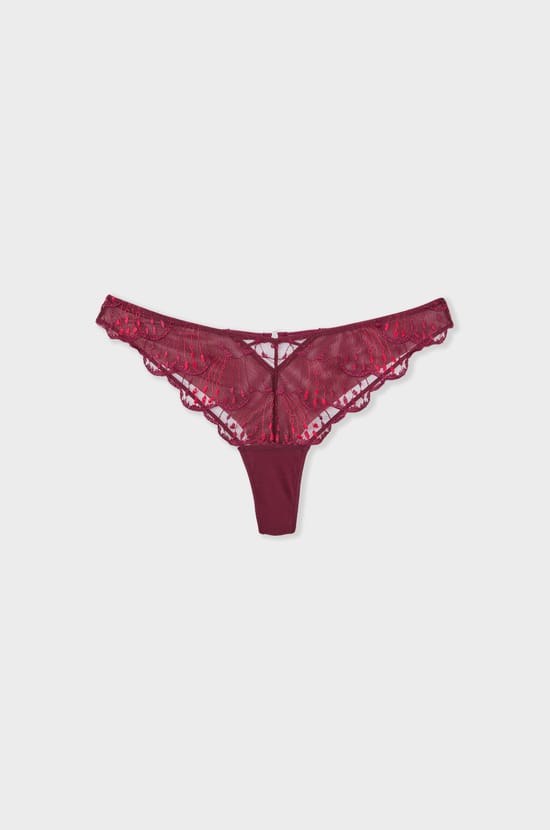 Floral Embroidery Tanga;${refinementColor}