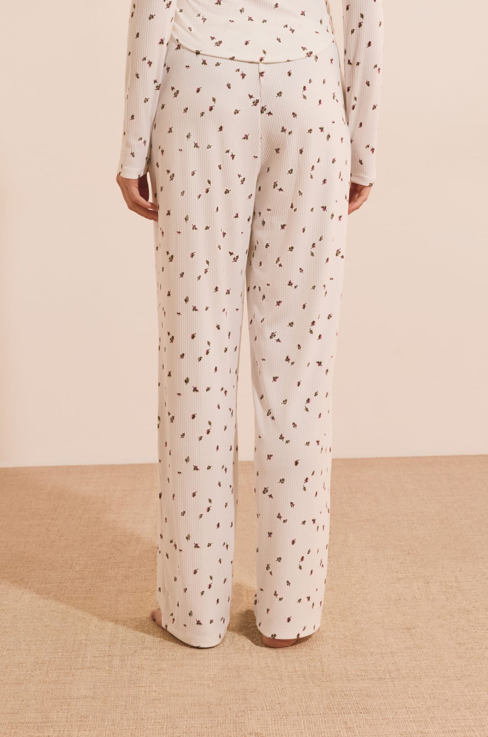 Pantalon de pyjama &agrave; motifs;${refinementColor}