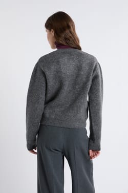 Pull col rond &agrave; motifs;${refinementColor}