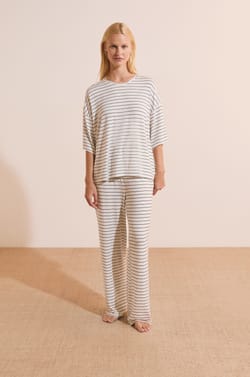 T-shirt de pyjama manches courtes;${refinementColor}