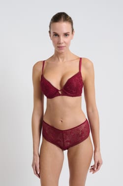 Soutien-gorge N.2 - Le push-up plongeant en dentelle;${refinementColor}