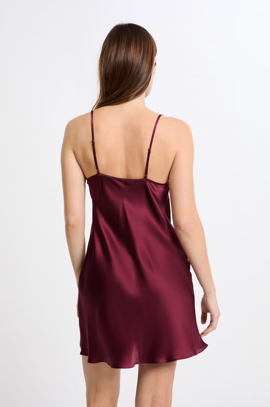 Washable SIlk Chemise;${refinementColor}