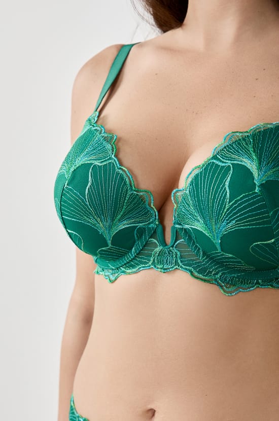 Bra N.5 - The Plunge Push-up;${refinementColor}