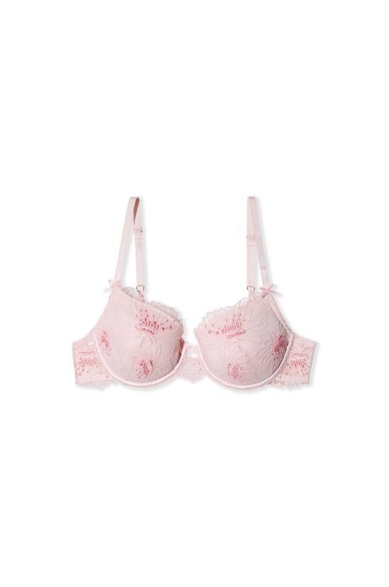 Soutien-gorge N.4 - Le coques fines en broderie florale;${refinementColor}
