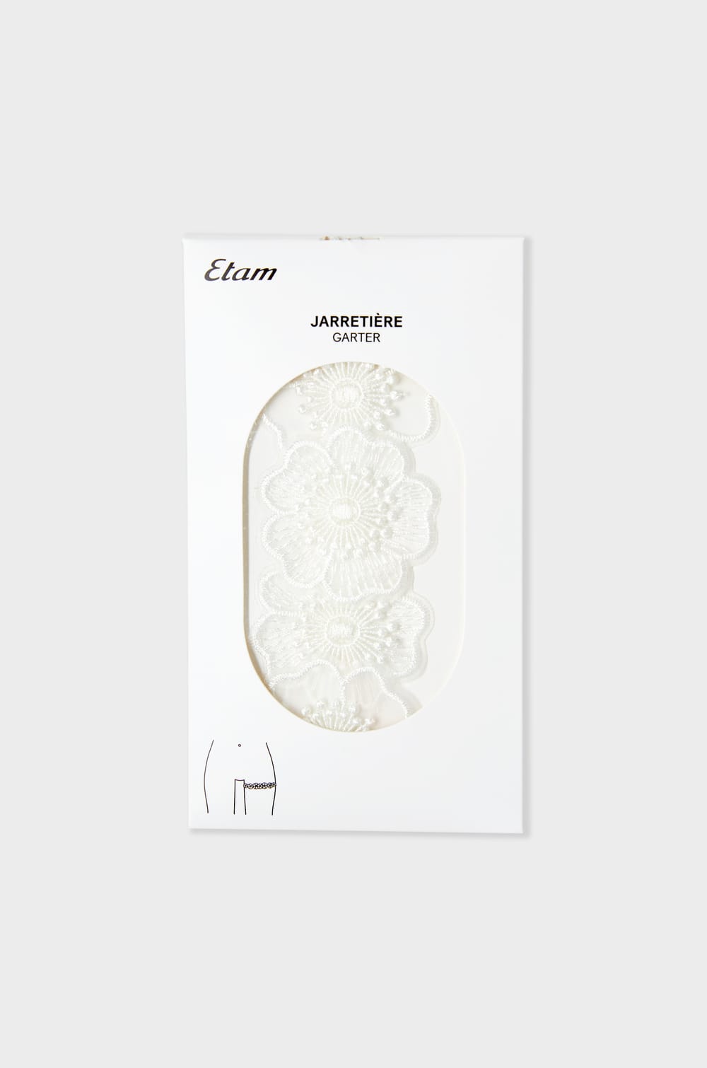 Jarreti&egrave;re avec broderie;${refinementColor}