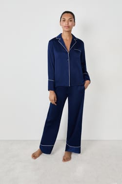 Satin Pyjama Trousers;${refinementColor}