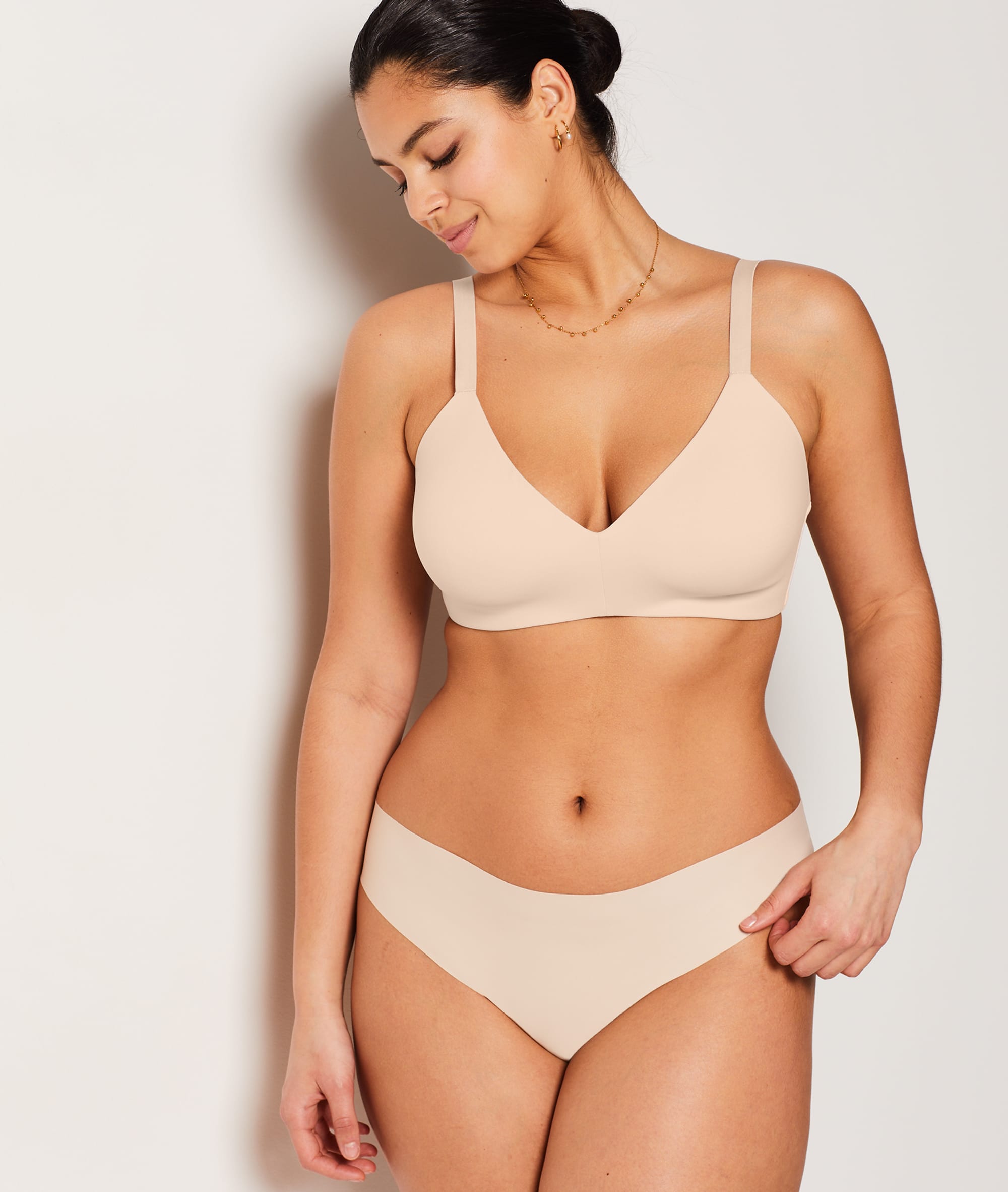 Бюстгальтер из микрофибры с мягкой чашкой без косточек PURE FIT® LIN - ETAM