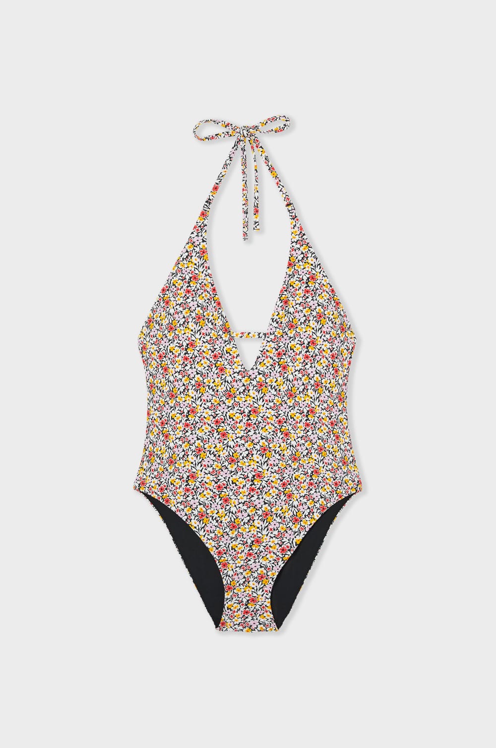 Floral One-Piece Swimsuit;${refinementColor}