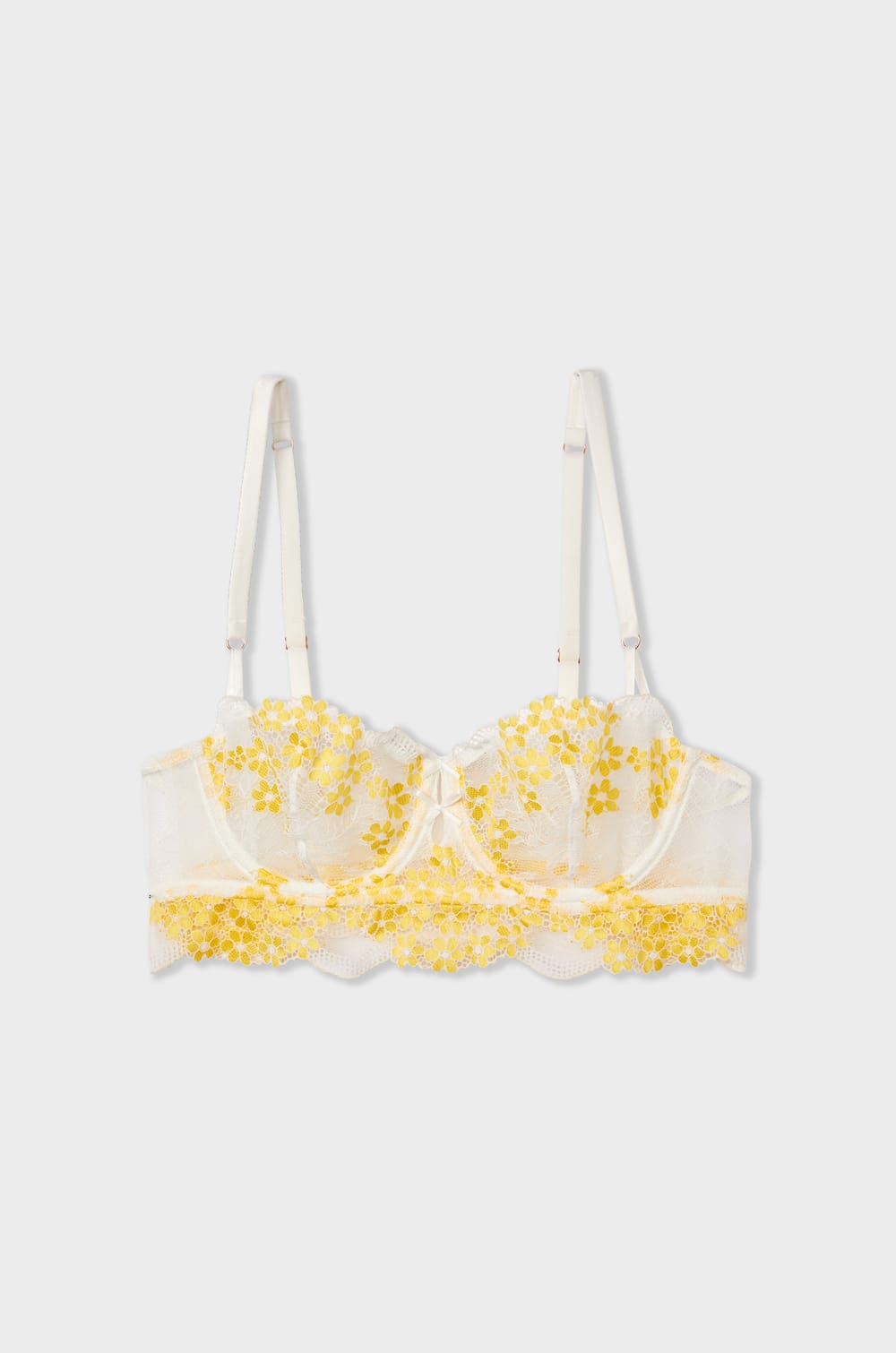 Bra Nº  9 - Balconnette con bordado floral;${refinementColor}