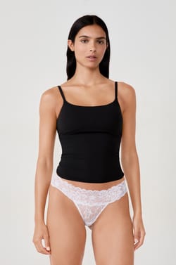 Lace Thong;${refinementColor}