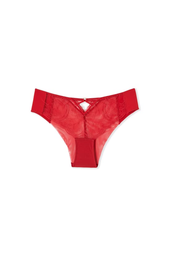 Boyshort in Lace;${refinementColor}