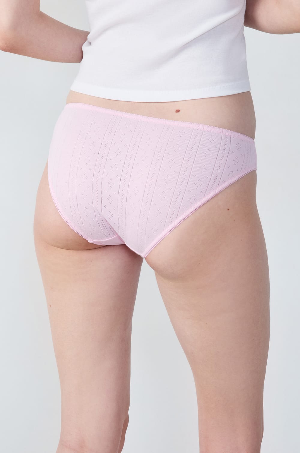 Pack of 3 Pointelle Briefs;${refinementColor}