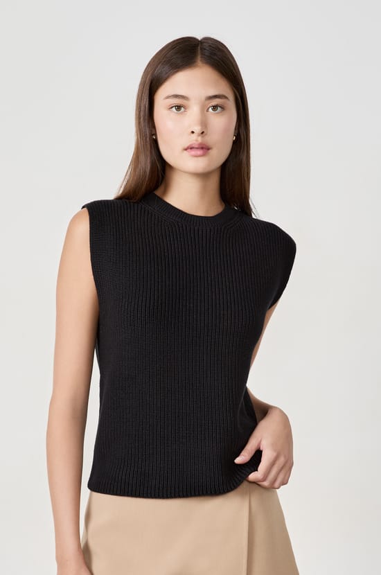 Sleeveless Sweater;${refinementColor}