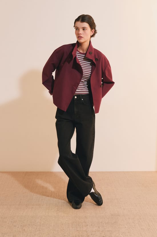 Wide Cotton Jeans;${refinementColor}