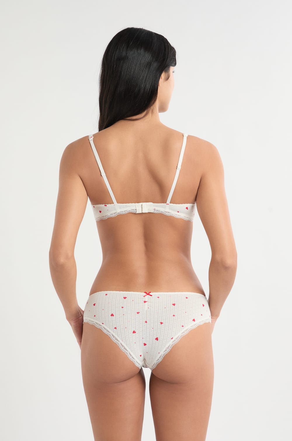 Brassi&egrave;re en pointelle &agrave; motifs c&oelig;urs;${refinementColor}