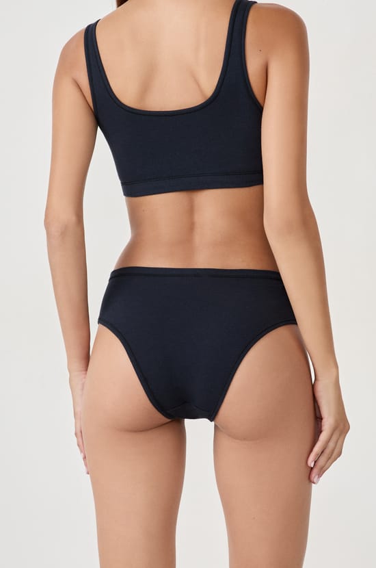 Hipster aus dehnbarer Bio-Baumwolle;${refinementColor}