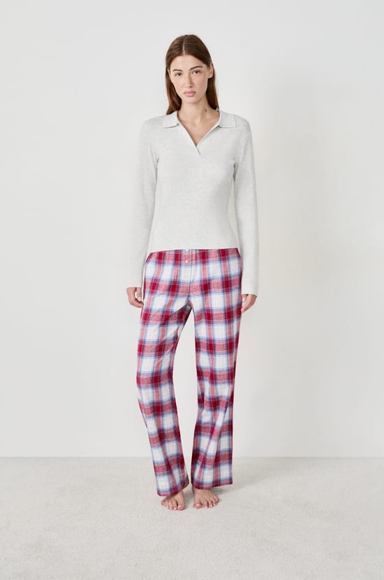 Polo manches longues;${refinementColor}