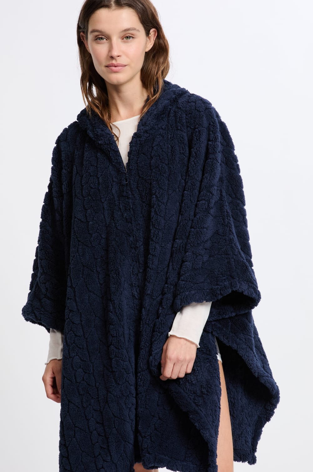 Poncho effet polaire;${refinementColor}