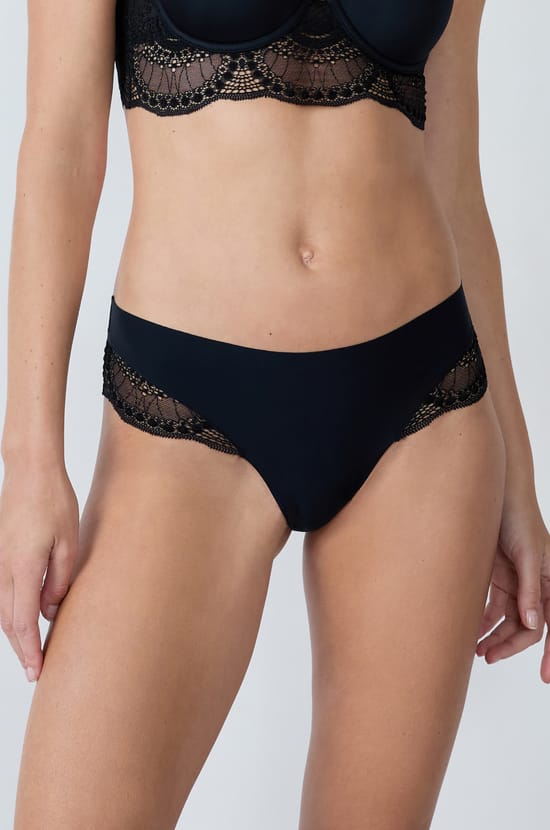 Hipster in Microfiber and Lace;${refinementColor}