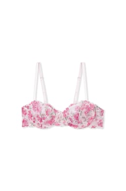 Soutien-gorge N.9 - Balconnet en dentelle avec fleurs;${refinementColor}