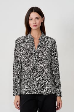 Chemise &agrave; motifs l&eacute;opard;${refinementColor}