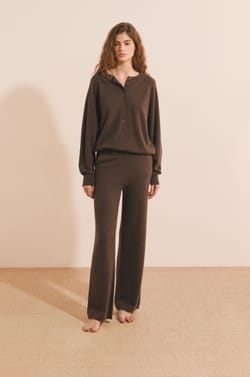 Pull avec boutons 100% cachemire;${refinementColor}
