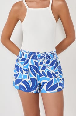 Printed Pajama Shorts;${refinementColor}