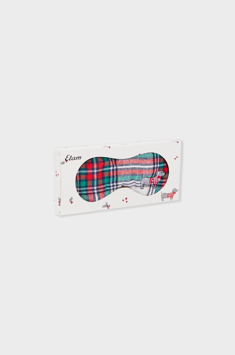 Cotton patterned sleep mask;${refinementColor}