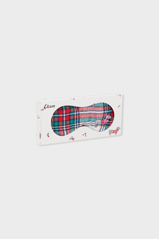 Cotton patterned sleep mask;${refinementColor}