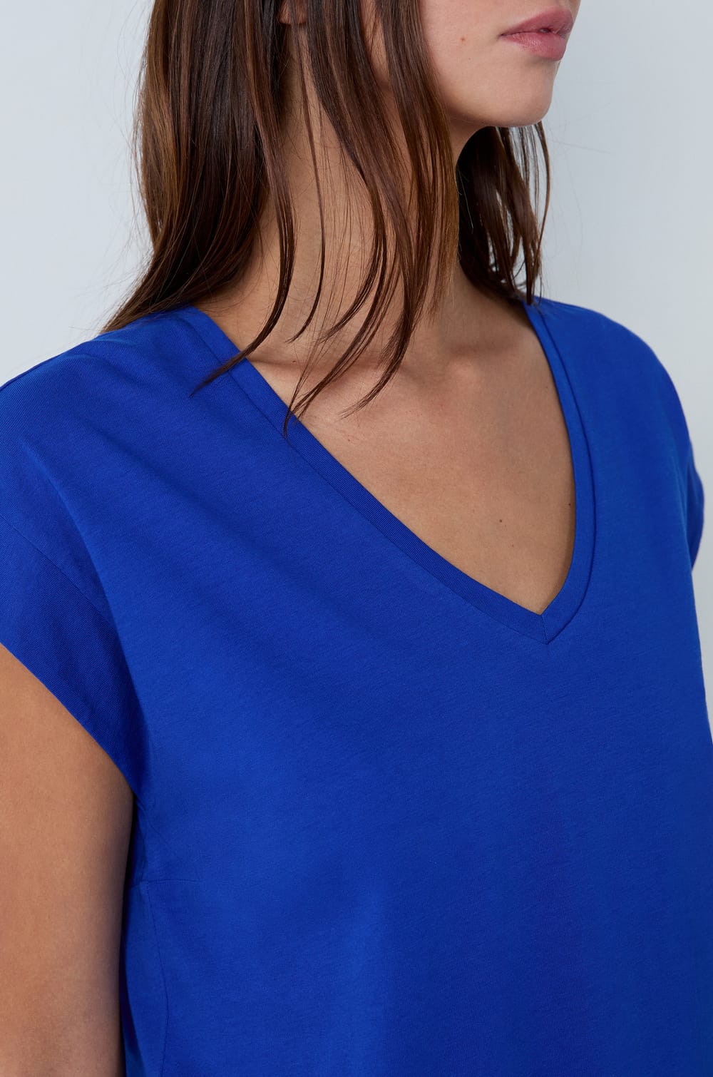 Short-sleeved cotton T-shirt;${refinementColor}