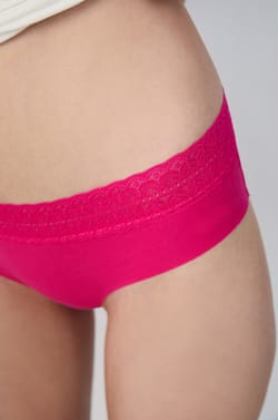 Seamless Cotton Boyshort;${refinementColor}