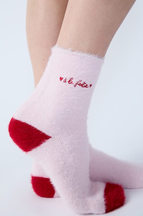 Chaussettes bicolores;${refinementColor}