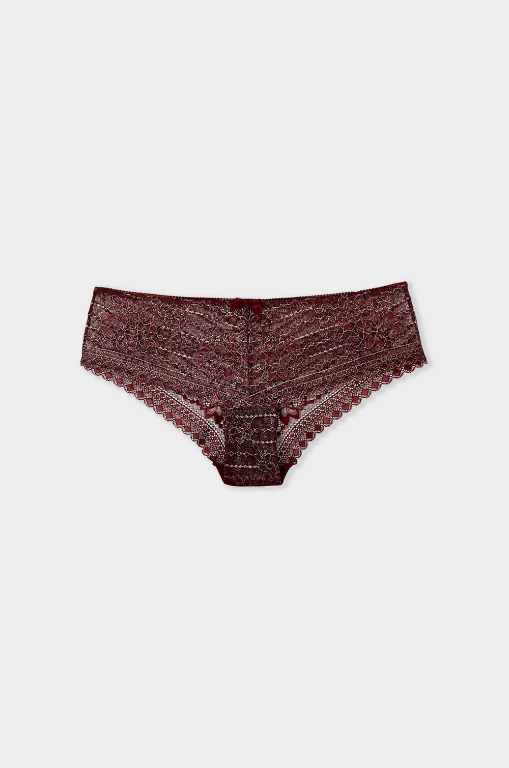 Shorty en dentelle effet iris&eacute;;${refinementColor}