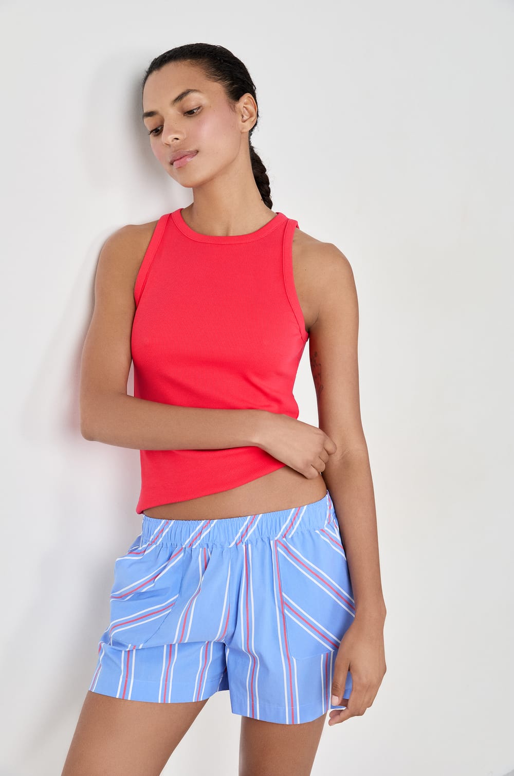 D&eacute;bardeur en coton;${refinementColor}