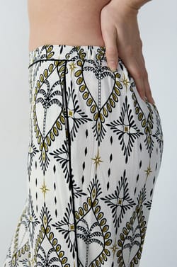 Printed Pyjama Bottoms;${refinementColor}